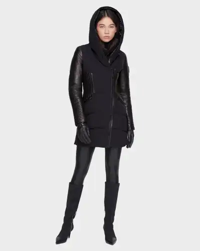 NWT- Brand New: Rudsak /SHAUNA WOMEN'S DOWN COAT WITH LEATHER DE, View more