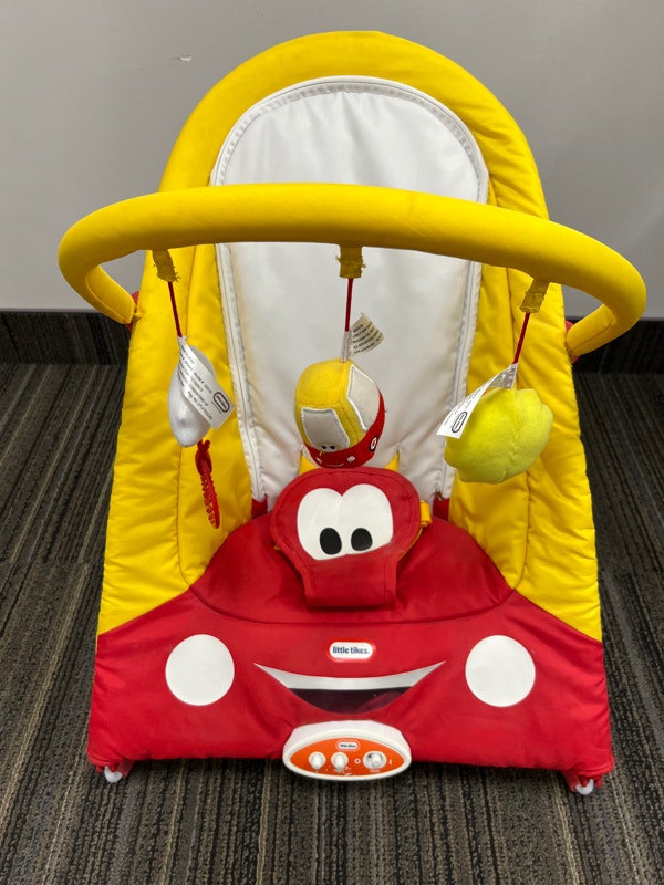 Fisher Price Disney's Lightning McQueen Rocker Vibrating Chair
