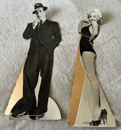 Vintage Cardboard Standup Figures, View more