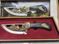 Collectors knife with case