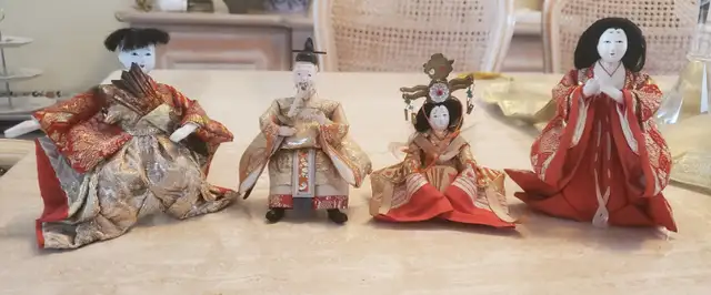 VINTAGE JAPANESE HINA DOLLS in Arts & Collectibles in City of Toronto - Image 9