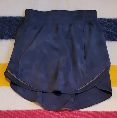 LULULEMON HOTTY HOT HIGH-RISE SKIRT DIAMOND DYE PITCH GREY 2, View more