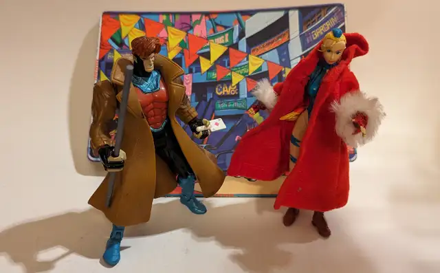 X-Men vs Street Fighter action figure sets (ToyBiz,1999)62863739032449121