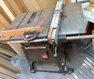 Rockwell/Beaver 10″ Table Saw –  115/230V Prestolite motor, View more