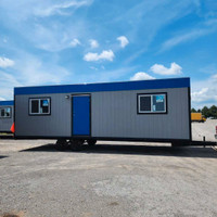 10x32 office trailer with one office