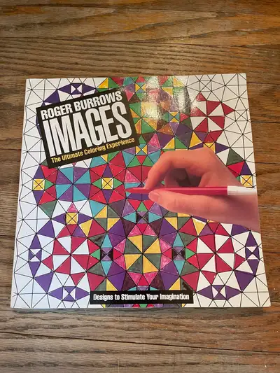 Set of 5 Roger Burrows Images Coloring Books , View more