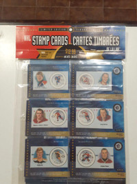 Limited Edition NHL Stamp Cards