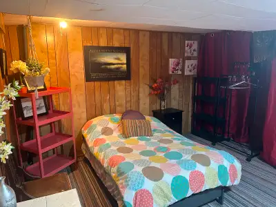 Room for rent in quiet, respectful home. All utilities included, furnished with shared bathroom and...