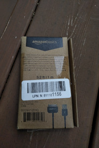 Amazon Basics USB Charging/Sync Cable for Apple iPod and iPhone