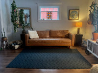 5x8 wool area rug from West Elm