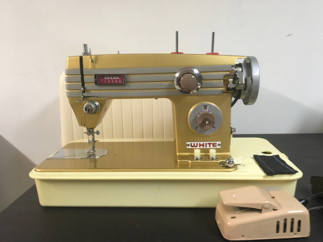 765 model WHITE PORTABLE SEWING MACHINE  in Hobbies & Crafts in Hamilton - Image 2