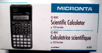 Calculatrice MICRONTA neuve avec pile