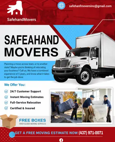 LAST MINUTE MOVERS - #1 IN GTA , View more