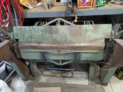Chicago 48” 16 Gauge sheet Metal Brake, View more