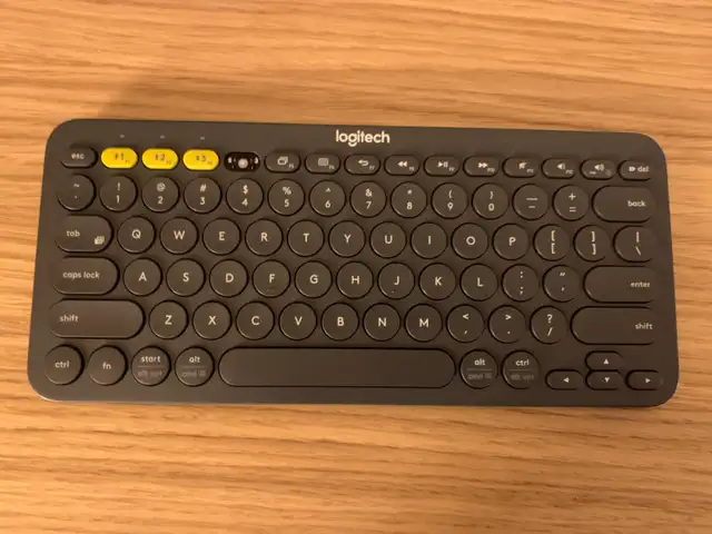 Logtech Bluetooth keyboard (in original retail box) in Mice, Keyboards & Webcams in Cambridge - Image 2