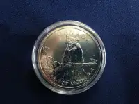 Piece de monnaie d'une OZ d'argent pur 2012 Cougar