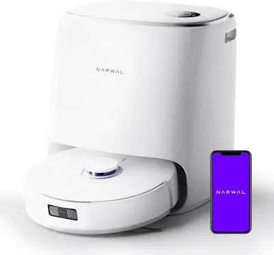 Narwal Freo X Ultra Robot Vacuums and Mop, 8200 Pa Robot Vacuums and Mop Combo NEW IN THE BOX Except...