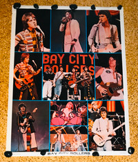 Bay City Rollers Giant One Stop Poster 42" x 58" #405-1977