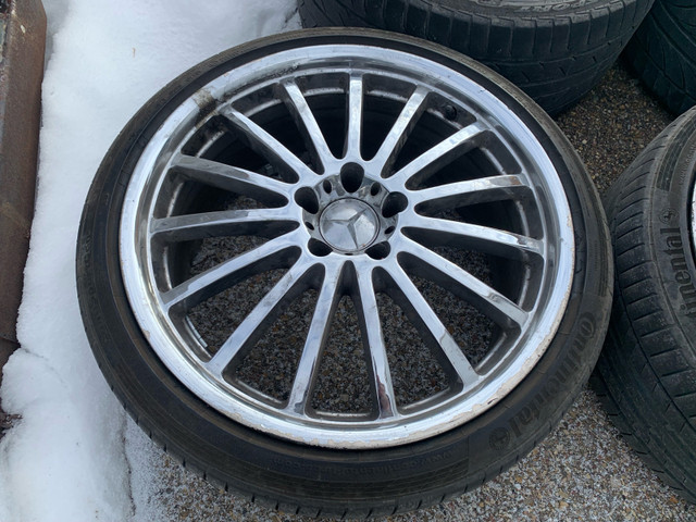 19” inch  5 bolt  rims/tires   in Tires & Rims in Medicine Hat - Image 3