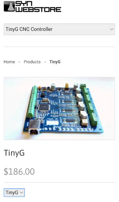 TINYG CNC CONTROLLER 6AXIS 4 MOTOR OUTPUT - QUICK SALE, View more