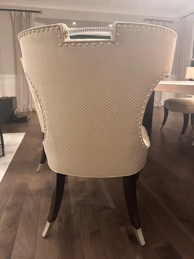 Luxury Compositions High‑Back Wing Dining Chairs | 600for6 sets in Chairs & Recliners in Oakville / Halton Region - Image 4