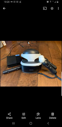 PS4 VR SYSTEM W/PS5 Adapter 