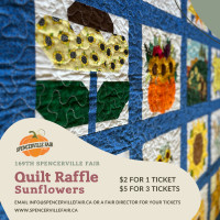 169th Spencerville Fair - Quilt Raffle