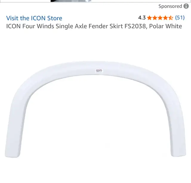 ICON Four Winds RV Motorhome Fender Skirt