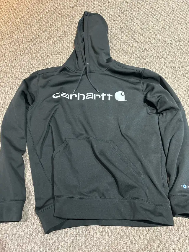 carhartt men’s black hoodie (large) in Men's in St. Catharines - Image 2