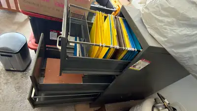 Heavy-Duty 3-Drawer Metal Filing Cabinet [32], View more