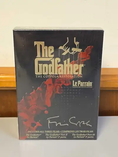 Delve into the captivating world of crime and drama with "The Godfather Trilogy Collection Coppola R...