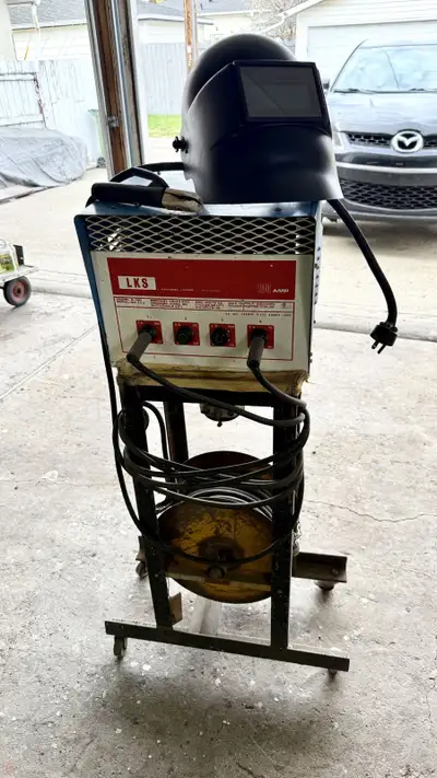 I'm selling a used LKS 100 AMP welder that's ready to tackle your welding projects. This unit has be...