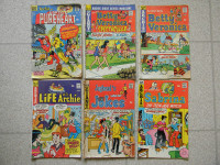 Vintage Archie comic books (1960s, 70s)