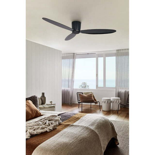 52'' Anadarko 3 - Blade Flush Mount Ceiling Fan with Remote in Indoor Lighting & Fans in Ottawa - Image 4