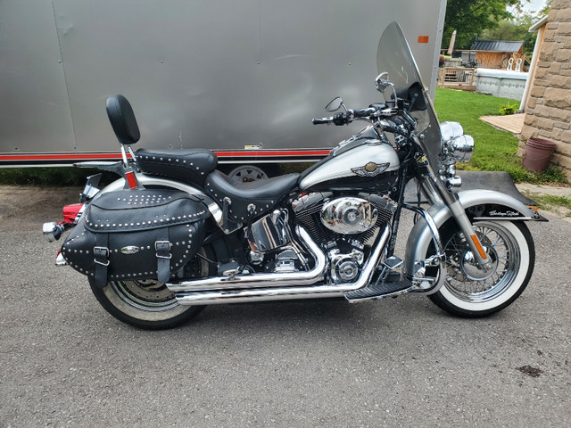 2003 Harley Davidson 100 anniversary Heritage Softail Classic in Street, Cruisers & Choppers in Peterborough - Image 2