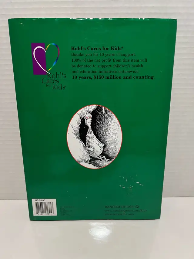 Dr. Seuss The Grinch That Stole Christmas Hardcover Book in Children & Young Adult in Windsor Region - Image 3