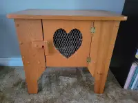 Two Handmade End Tables