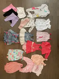 Baby girl 3 month clothing/ Vêtement bébé fille 3m