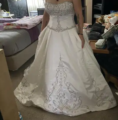 Equsite SATIN Wedding Gown , View more