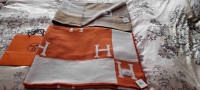 Hermes blanket 90% wool 10% cashemire NEW