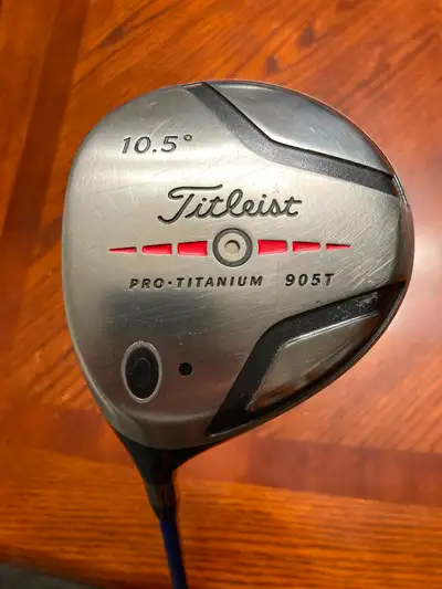 Titleist 905T Driver- Stiff Shaft, View more