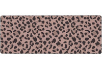 Brown Leopard Print - Large Mouse Pads Rectangle Long Extended