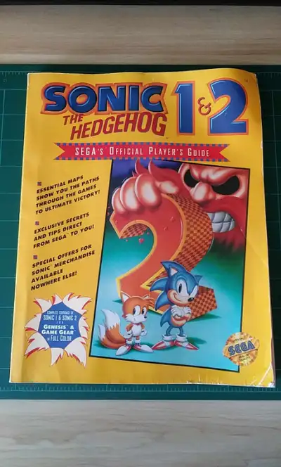 Sega Genesis & Game Gear Sonic The Hedgehog 1 & 2 Guide, View more