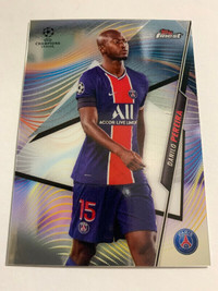 Danilo Pereira 2020-21 Topps Finest UEFA Champions League #9 PSG