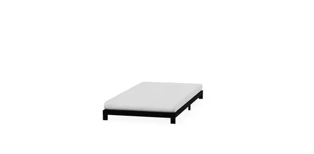 Fly-CTsoar 5 Inch Twin Platform Bed Frame in Beds & Mattresses in Kitchener / Waterloo - Image 4