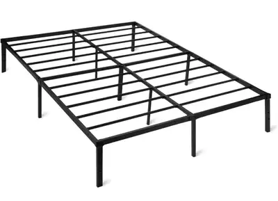New-Amazon Basics-Metal Bed Frame, Non-Foldable Platform Bed, View more