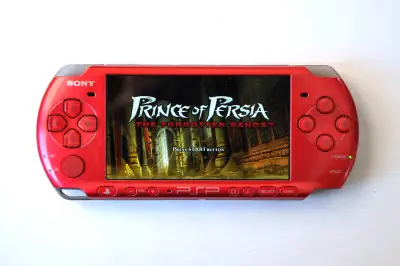 *RARE* Red Sony PSP 3000 Slim WITH 250+ GAMES! *RARE*, View more