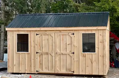 10x16 Pine Shed, View more