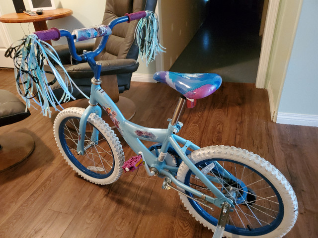 Girls bike-Huffy- Frozen Theme in Kids in Vernon