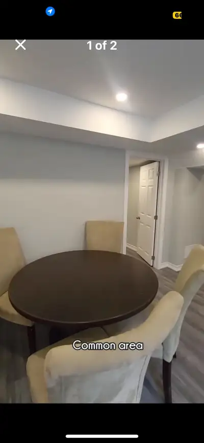 Private rooms in a legal besament